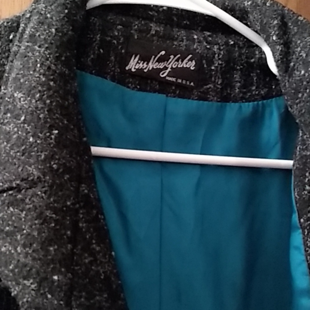 Vintage Miss Newyorker long coat Wool blend